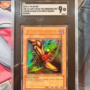 Left Leg of the Forbidden One SGC 9 mint